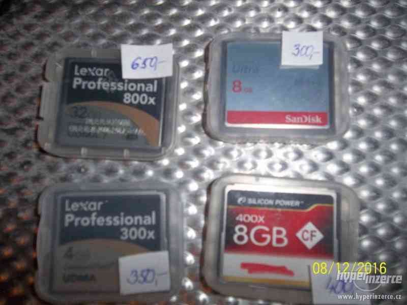 compact flash karty výrazná sleva!!! nové nepoužité - foto 2