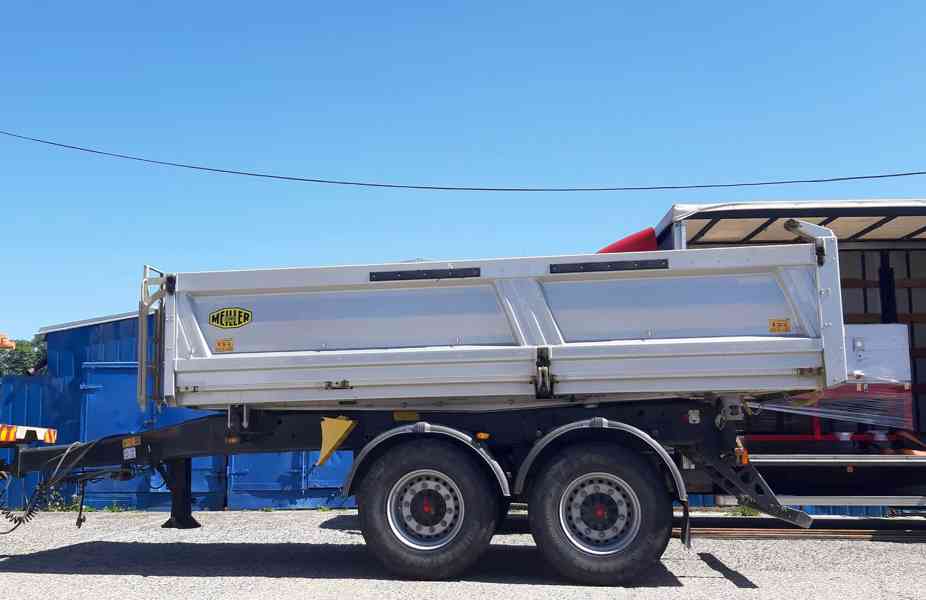 Sklápěcí přívěs MEILLER BORDMATIC hydraulická bočnice - foto 2