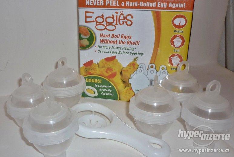 6x forma na vajíčka + 1ks oddělovače žloutků - Eggies - foto 1