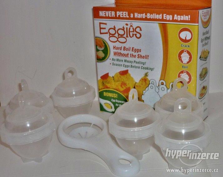 6x forma na vajíčka + 1ks oddělovače žloutků - Eggies - foto 2