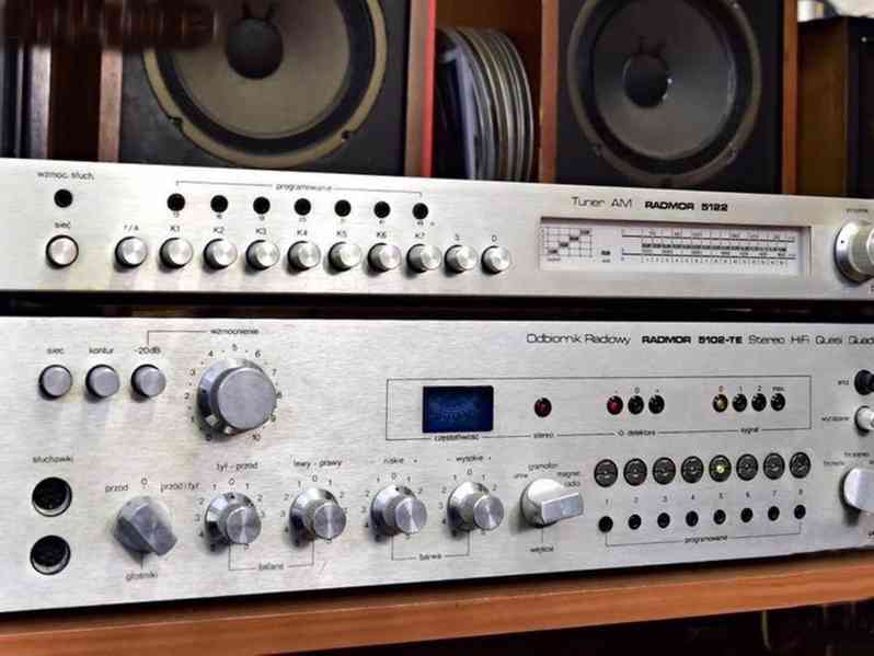 UNITRA RADMOR 5102-TE stereo receiver, Tuner AM RADMOR 5122