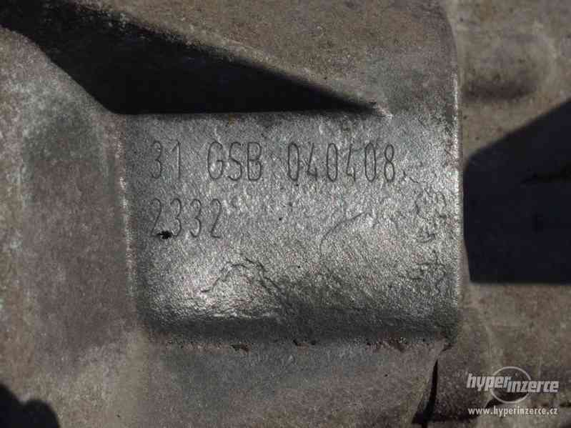 Převodovka Škoda Fabia I, 1.2 HTP, 47 kW, kód převodovky GSB - foto 6