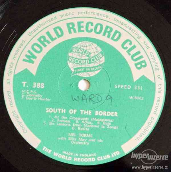 MEL TORME - SOUTH OF THE BORDER - foto 6