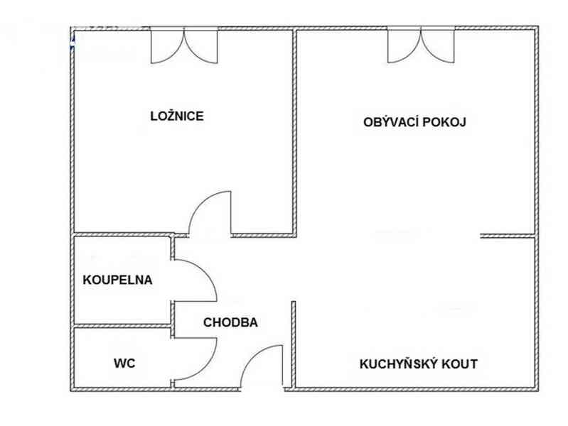 Pěkný byt 2+kk, 42 m2, Kladno – Kročehlavy, ul. Holandská - foto 9
