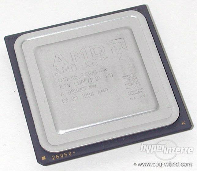 AMD K6-2/ 300 MHz (Socket 7),nebo Super 7 - foto 1