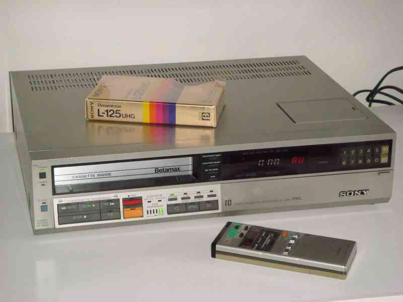 Koupím Betamax, video, ovladač i kazety a vše k tomu systému - foto 2