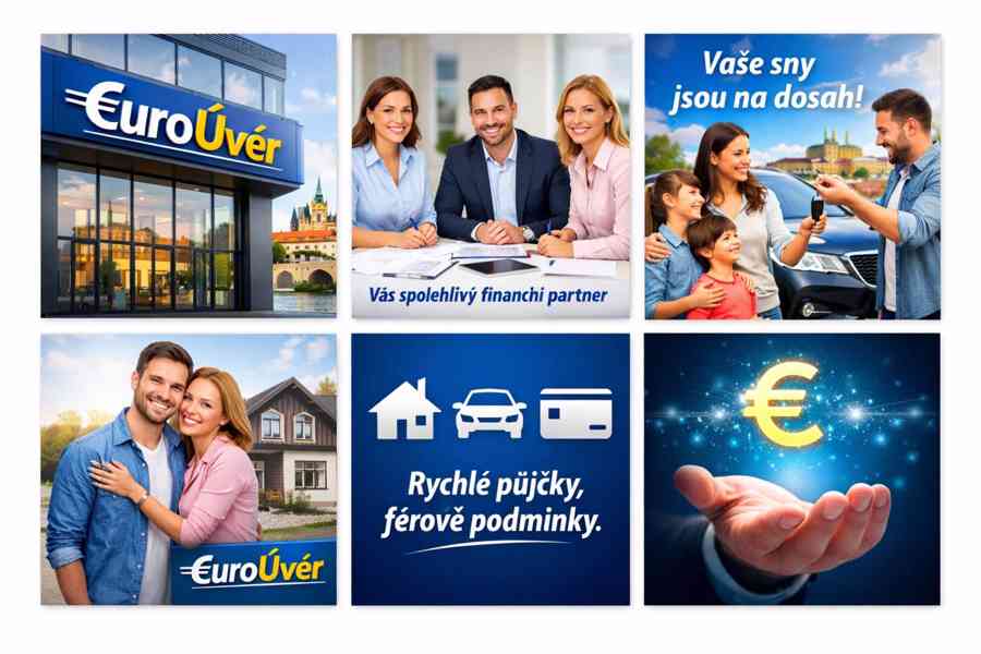 PŮJČKY AŽ 1 000 000 EUR BEZ KONTROLY ÚVĚROVÉ SCHVÁLENOSTI