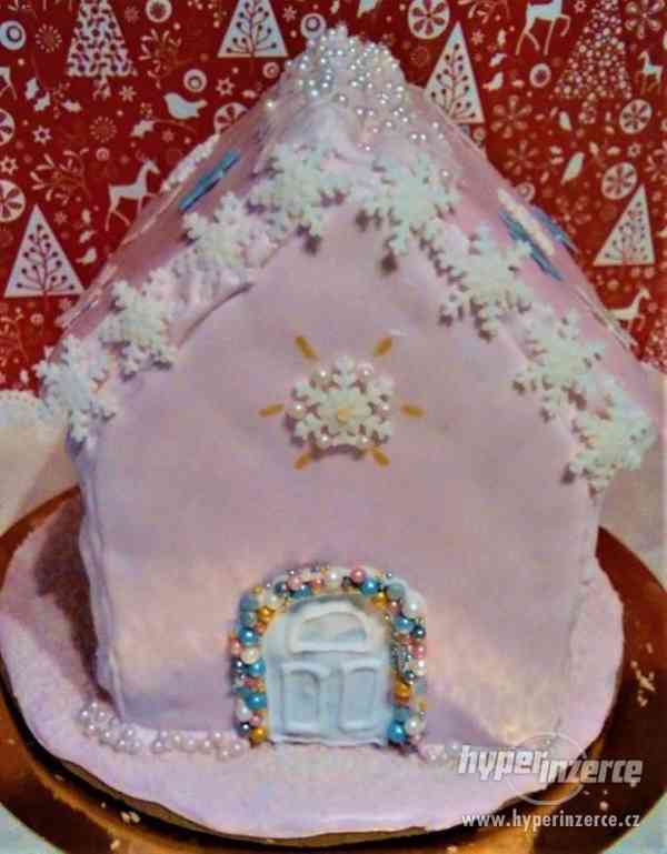 Vánoční cukroví,narozeninové a svatební dorty - foto 26