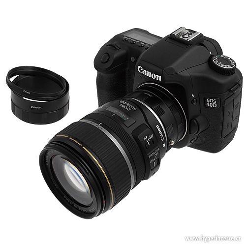 Canon EOS makro mezikroužky manuální Kovové - foto 4