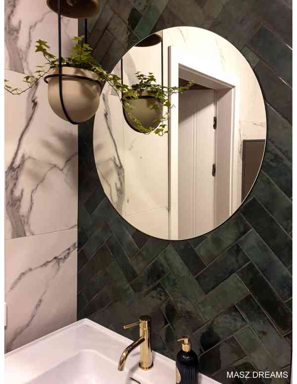 Kulaté koupelnové zrcadlo leštěné - KOLO