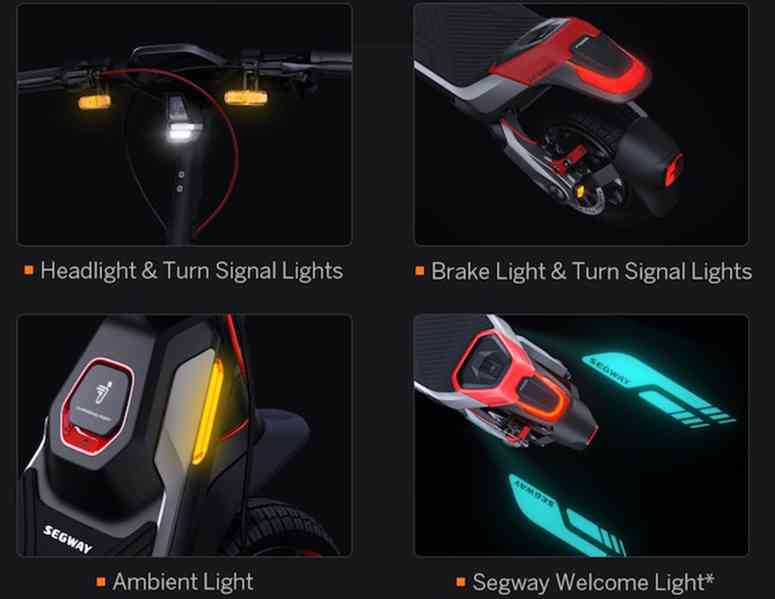 Elektrická koloběžka Segway KickScooter P100 - foto 10