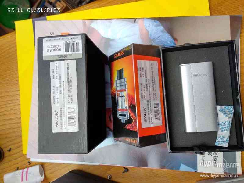 SMOK R-Steam mini box MOD 80W + TFV8 BABY 3ml + baterie! - foto 1