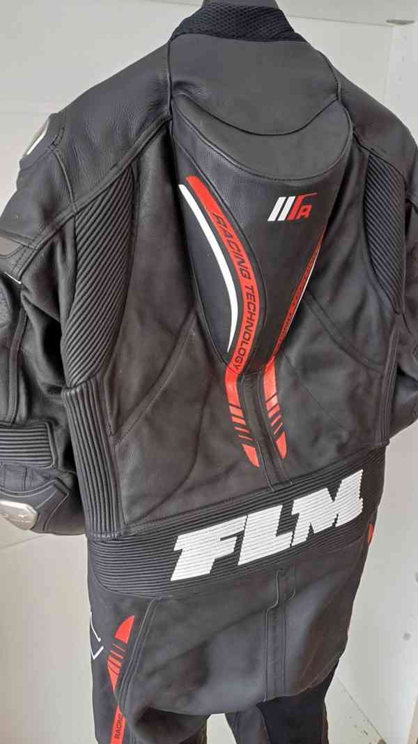 Kožená 1 - dílná kombinéza FLM Race Tec 1-Piece - foto 8