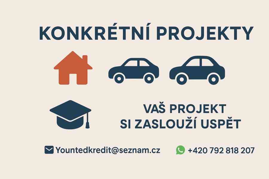 VÁŠ PROJEKT, NAŠE DOHODA - foto 1