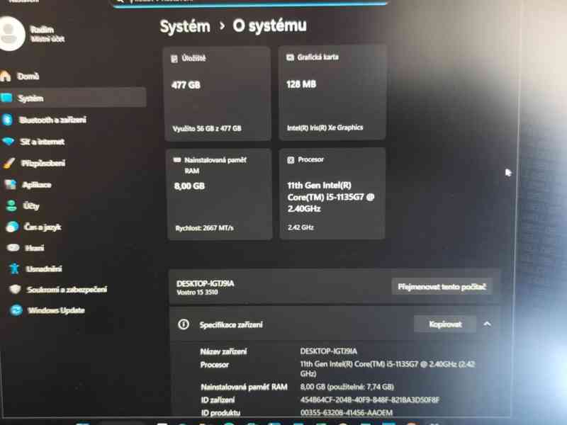 Dell Vostro 15 3510 - foto 4