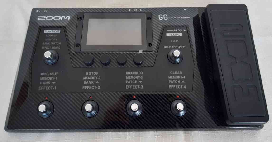 Kytarový multiefekt - ZOOM G6 - foto 2