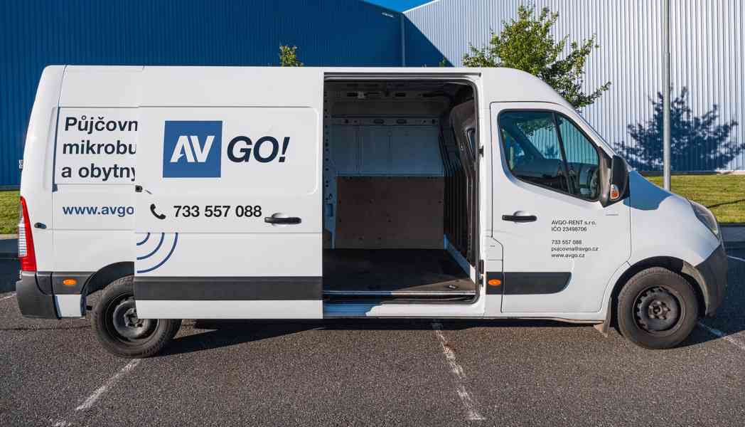 K pronájmu dodávka Opel Movano L3H2 - foto 3