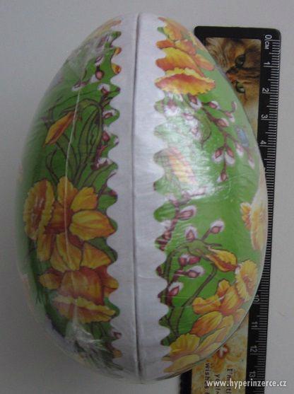 NOVÁ velikonoční dekorace - velké vajíčko - foto 3