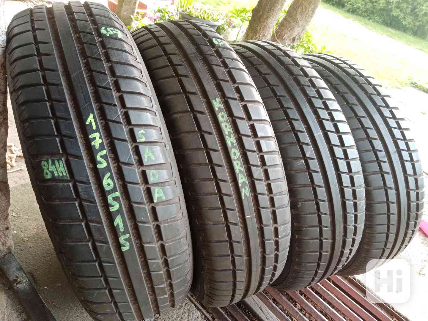 Letní pneu 4kusy 175/65/15 vzorek 90% KORMORAN - dobírka - foto 1