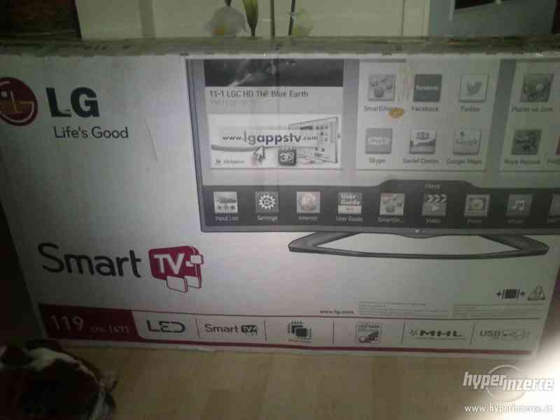Televizor Smart LED LG, 119cm, Full HD, 47LN575S - foto 4