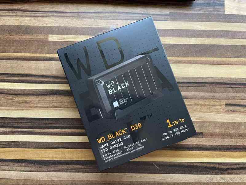 Prodám nový herní disk WD_Black D30 Game Disk SSD - foto 4