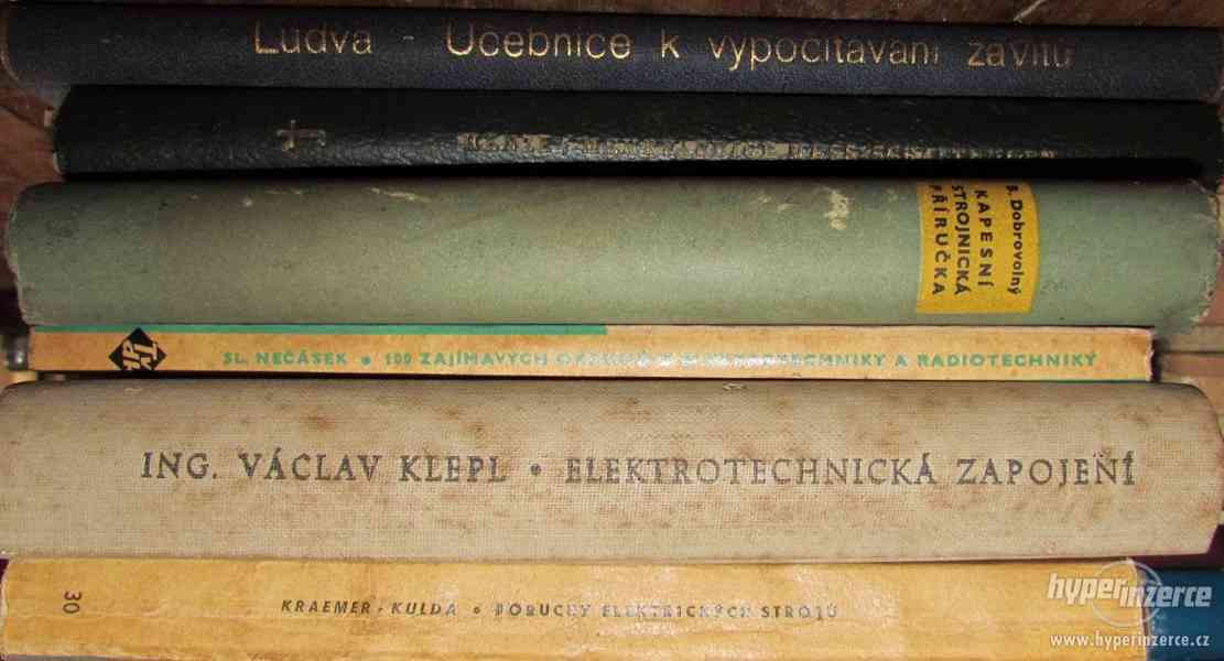 Knihy a učebnice o technice a elektrotechnice 30.-60. léta - foto 3