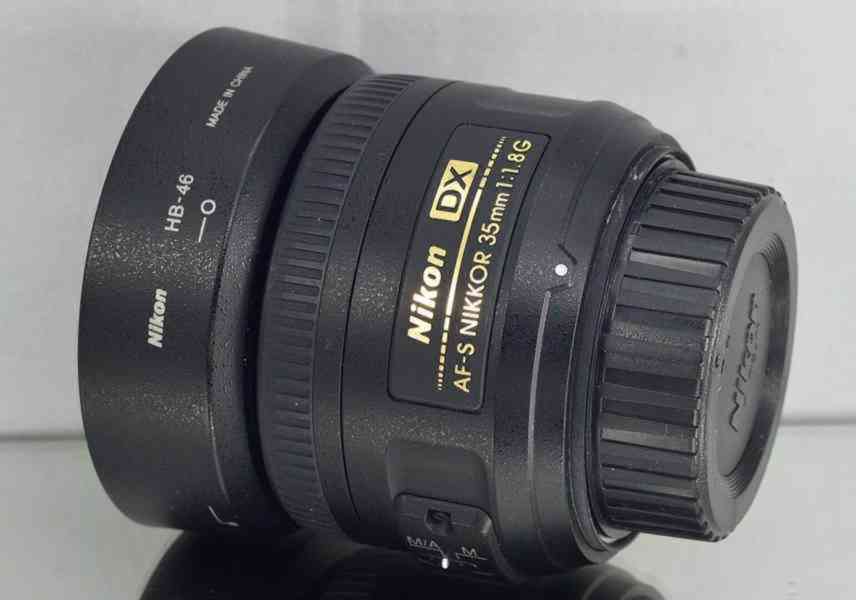Nikon AF-S Nikkor 35 mm f/1.8 G **DX + UV FILTR - foto 5