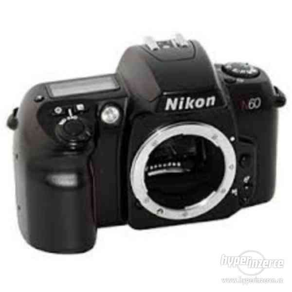 Nikon F-60,kinofilm zrcadlovka tělo v bezv.stavu,návod - foto 1