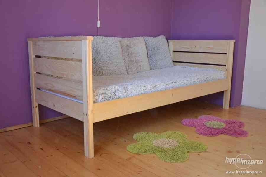 Patrová postel EBBY 120x200 cm, masív - česká výroba - foto 3