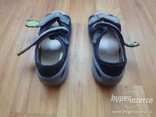 Značkové dětské sandálky Befado vel. 29. Délka stélky cca 19 - foto 5