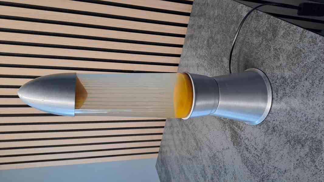Dekorativní lávová vosková stolní lampa - foto 6