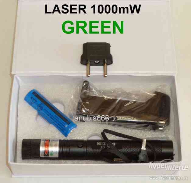LASER GREEN LINE 1000mW - DOSAH 35Km - foto 9