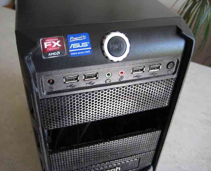 ♦️ C-TECH ♦️ CAVALIER gaming ♦️ ATX skrinka ♦️ - foto 3