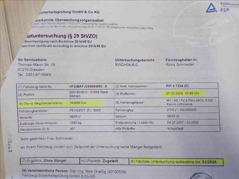 Peugeot 307 CC 2,0i 16V - foto 17