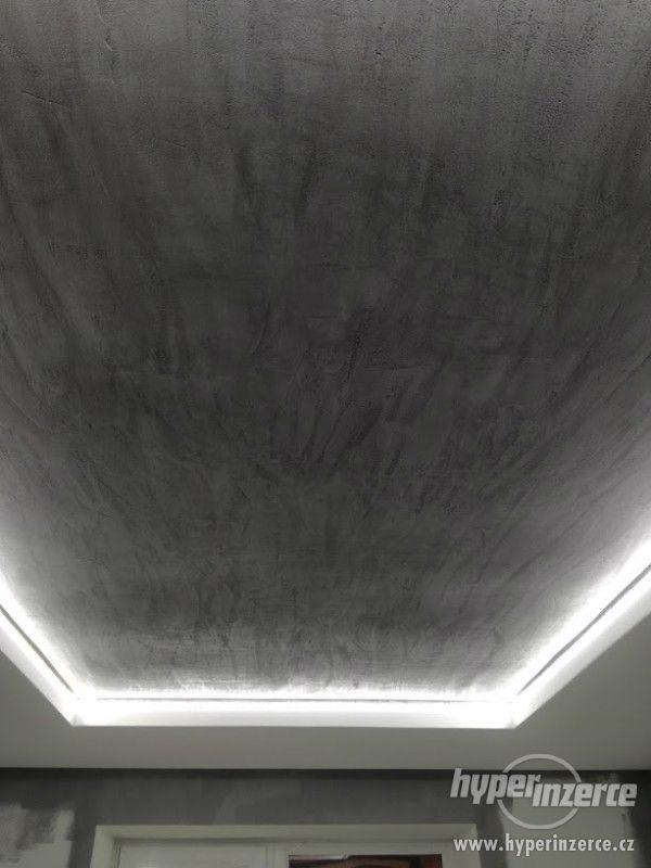 Zednicke prace led osvetleni stropu - foto 4