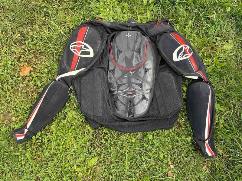 Motokrosový juniorský chránič Alpinestars Bionic - foto 3