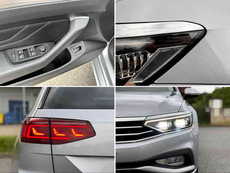 VW Passat Elegance 2.0 TDI DSG | 49000km, LED, tažné, kamera - foto 20