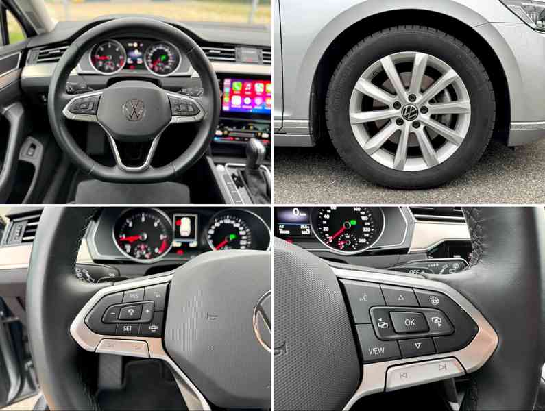 VW Passat Elegance 2.0 TDI DSG | 49000km, LED, tažné, kamera - foto 15