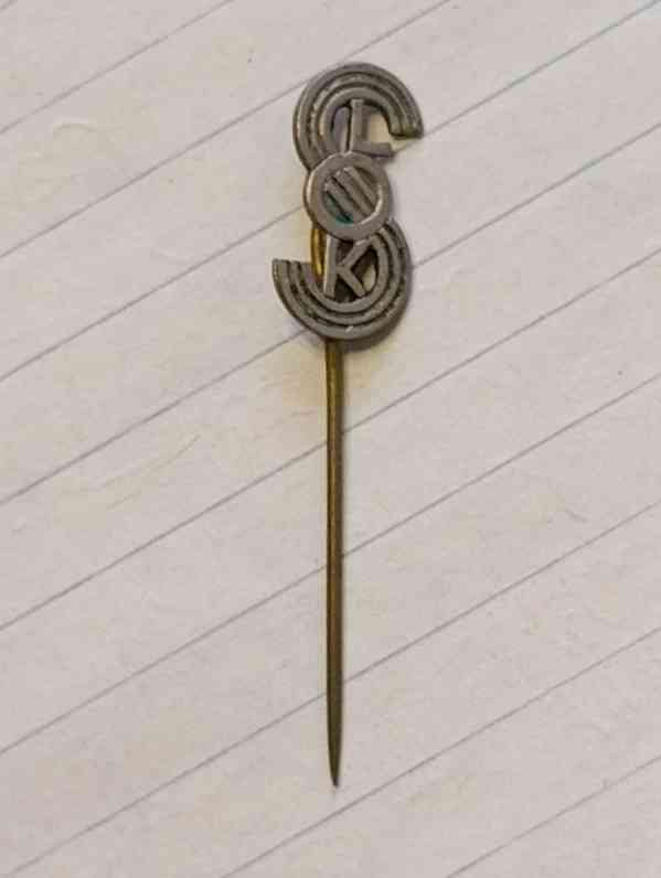 Starý klopový odznak SOKOL - foto 2