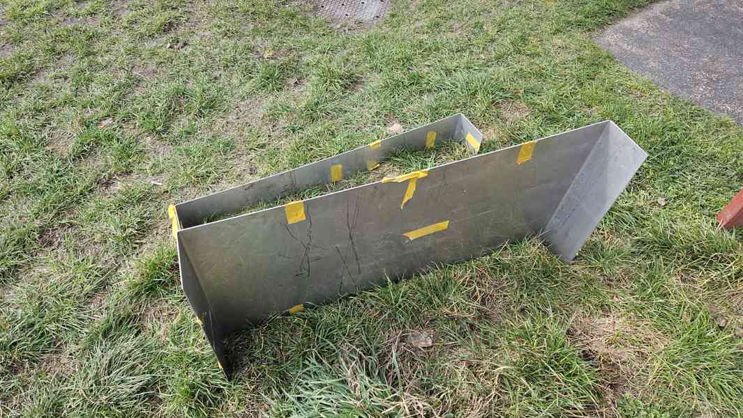 Nerez nerezový plech 100x50 plus dva zbytky, nový  - foto 3