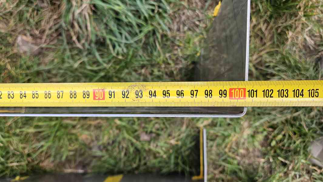 Nerez nerezový plech 100x50 plus dva zbytky, nový  - foto 4