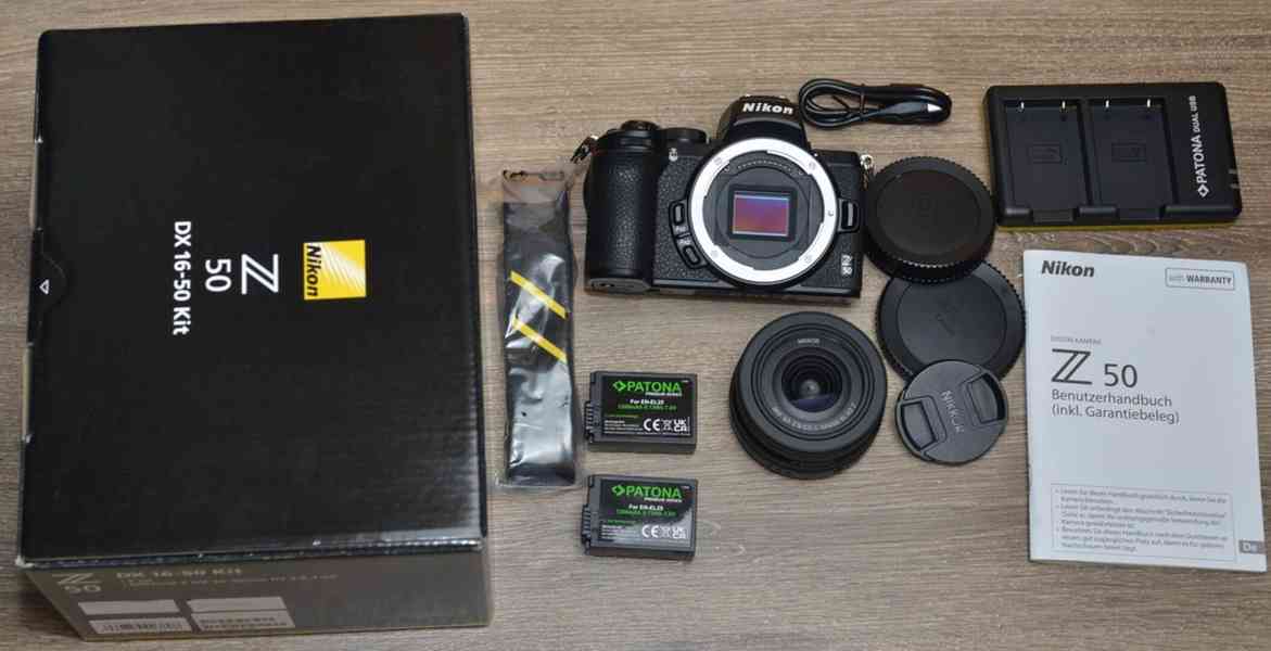 Nikon Z50 + 16-50mm **4K video*WIFI* 9200 Exp - foto 3