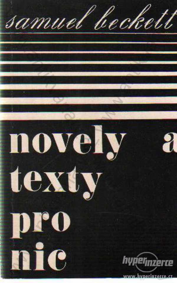 Novely a texty pro nic Samuel Beckett Odeon 1966 - foto 1