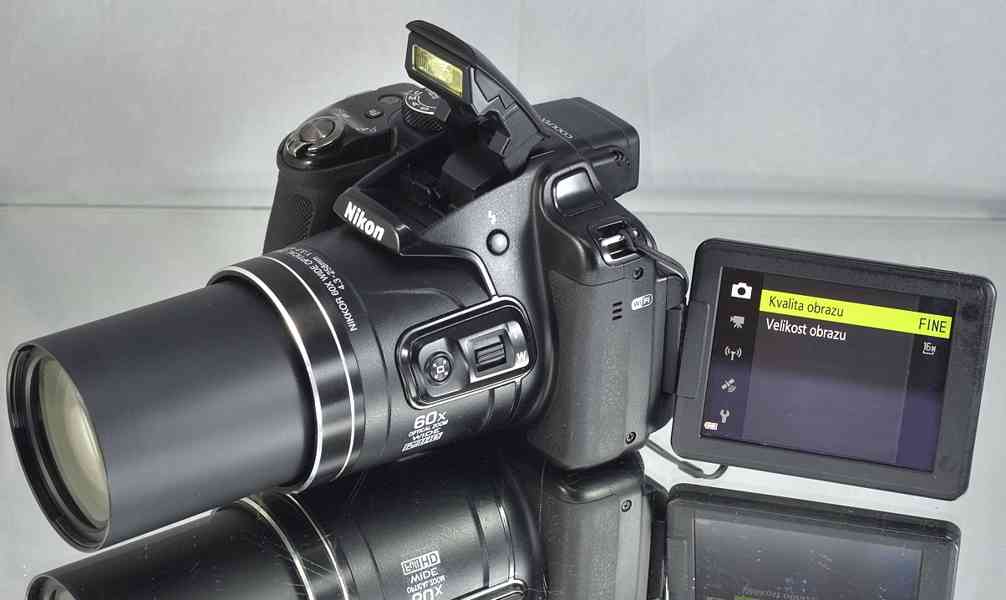 Nikon CoolPix P610*60x O.ZOOM*Full HDV*WIFI*BAG - foto 5