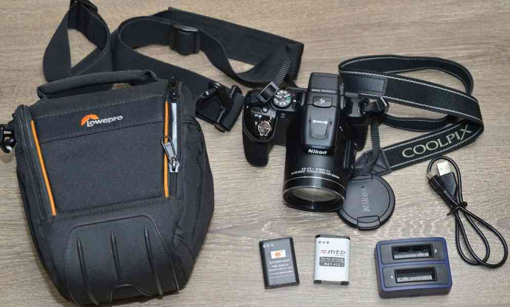 Nikon CoolPix P610*60x O.ZOOM*Full HDV*WIFI*BAG - foto 3