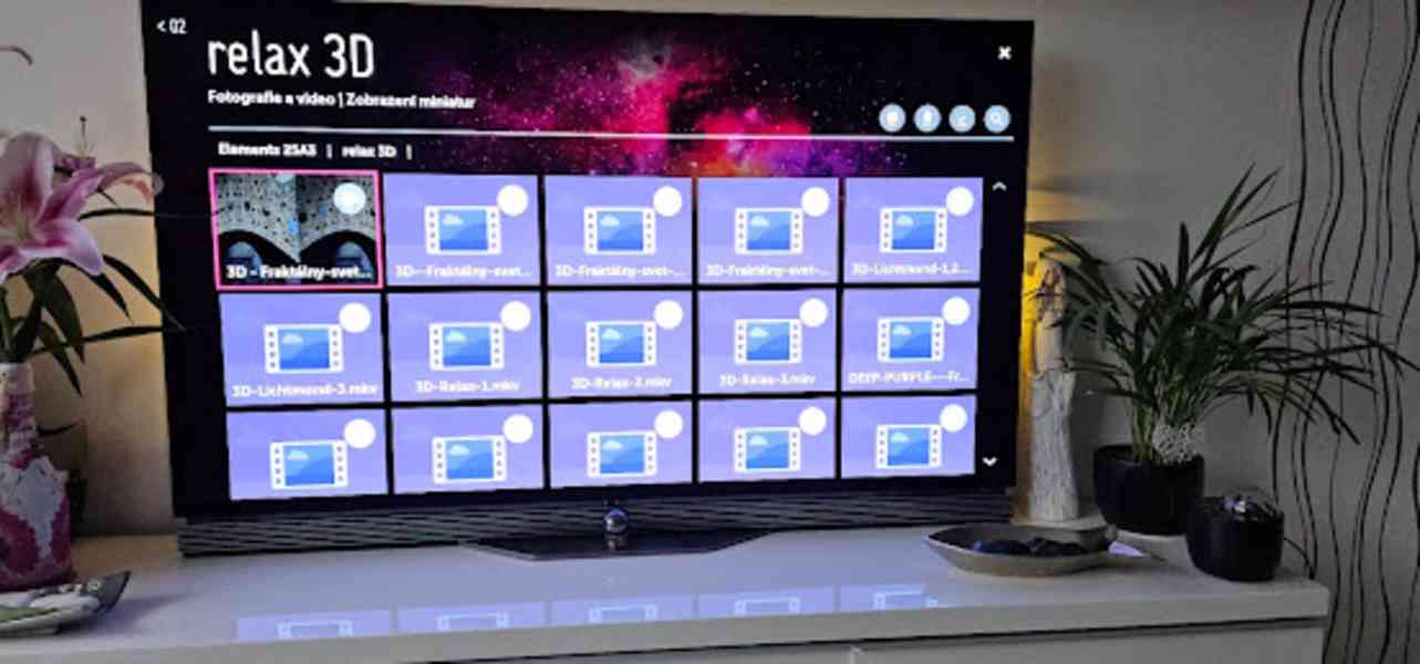 LG OLED55E6V smart TV 3D 4K + archiv 3D filmů 139 cm (55" - foto 2