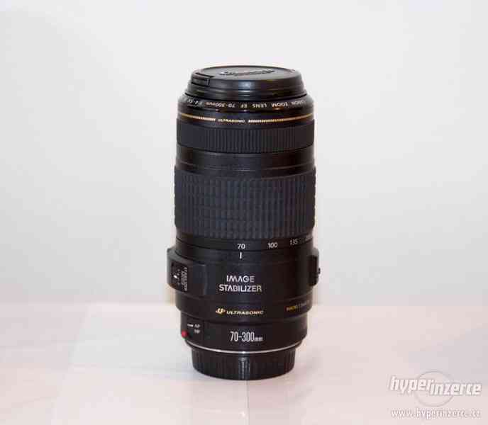 Použitý objektiv Canon EF 70-300mm f/4,0-5,6 IS USM - foto 1