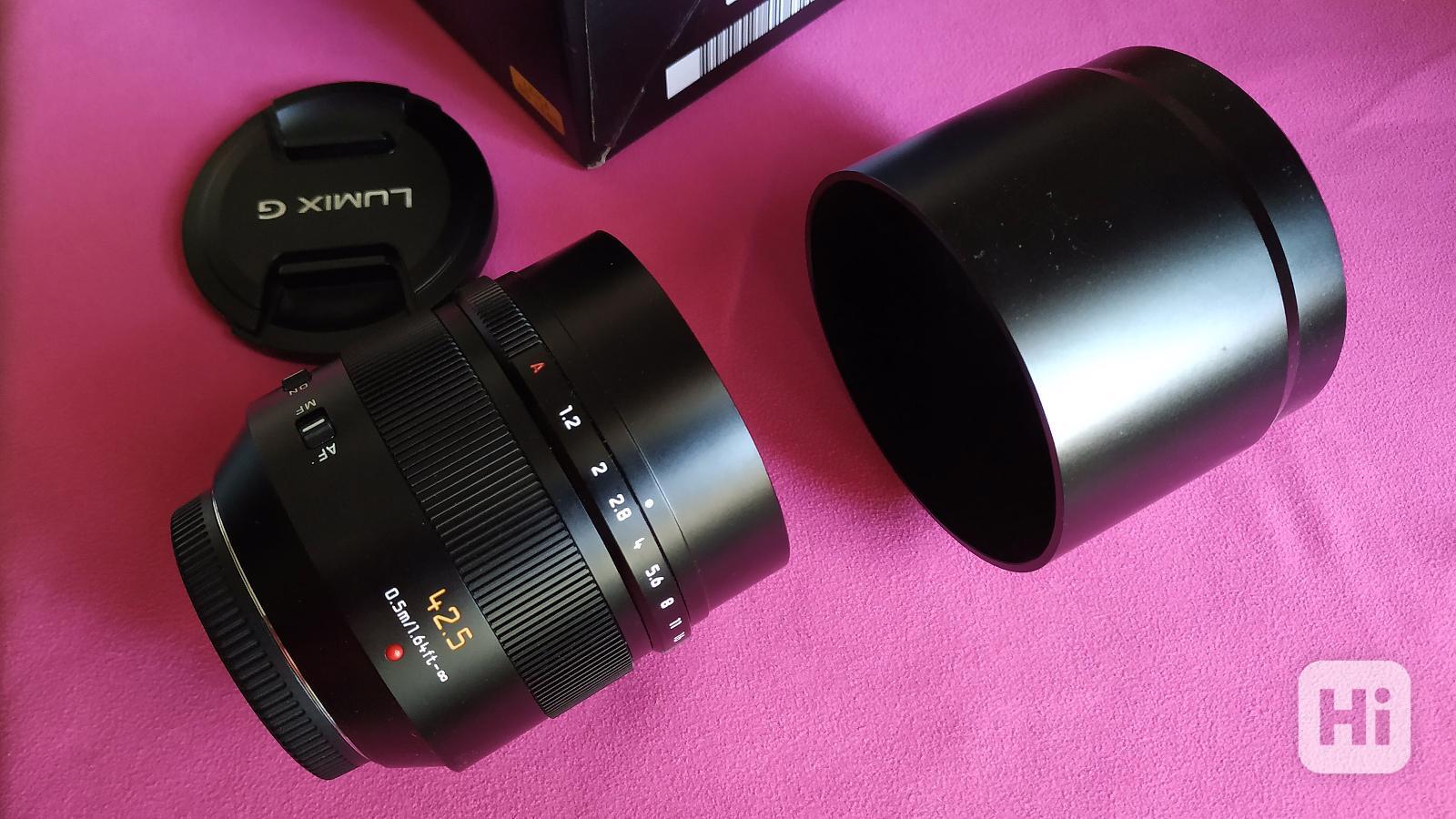 Objektiv Panasonic Leica DG Nocticron 42,5 mm f/1,2 ASPH. Po - foto 1