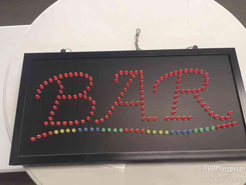 LED nápis “BAR” - foto 3