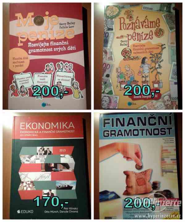 Knihy - Finanční gramotnost - SLEVA!!! - foto 1